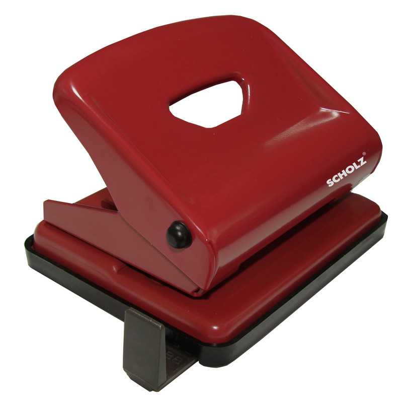 Діркопробивач SCHOLZ (4318SCH), 25 аркушів, металевий, з лінійкою